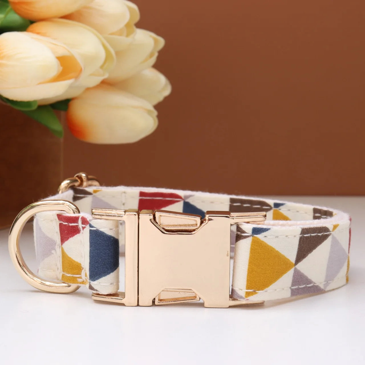 Personalized Dog Collar Bowtie Leash Set