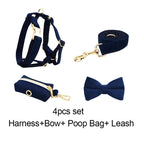 Purplish Blue Corduroy Set