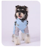 Waterproof Hooded Dog Raincoat – Lightweight Reflective Jacket for All Breed