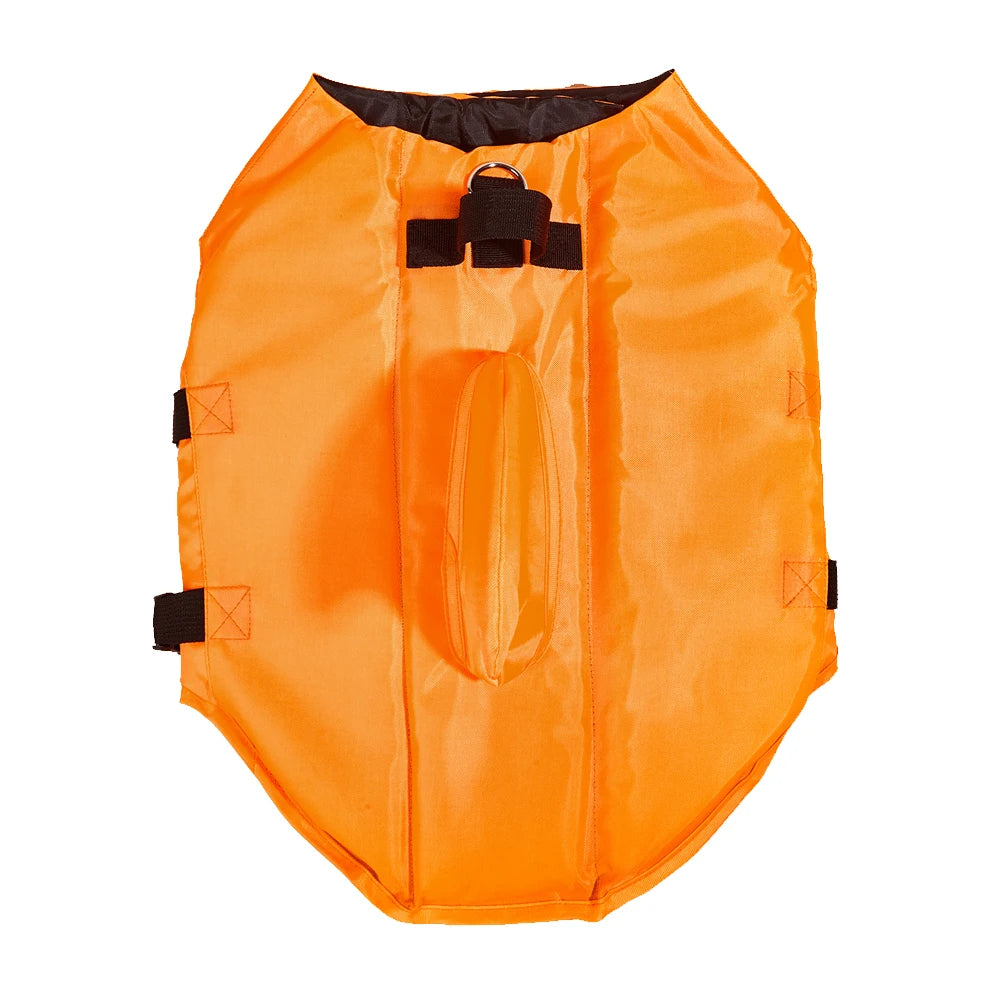 Shark Dog Life Jacket – Adjustable Buoyancy Safety Vest with Handle for Small to Large Dogs