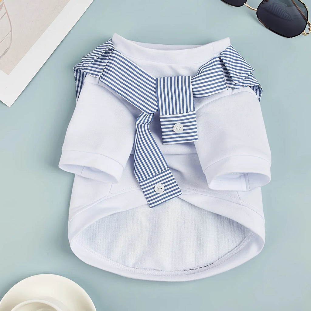 Summer Dog T-Shirt – Lightweight, Breathable Pet Shirt for Small & Medium Dogs