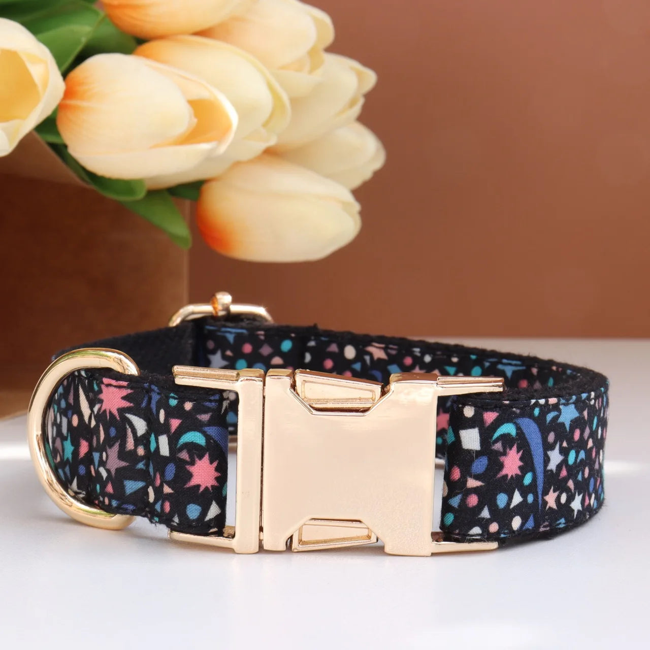 Personalized Dog Collar Bowtie Leash Set