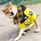 Waterproof Reflective Dog Raincoat – Hooded Outdoor Jacket for All Seasons