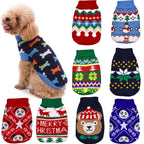 Knitted Winter Dog Sweater – Soft Warm Coat for Small & Medium Dogs