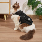 Reflective Waterproof Dog Vest – Outdoor Jacket with Back Pocket Design
