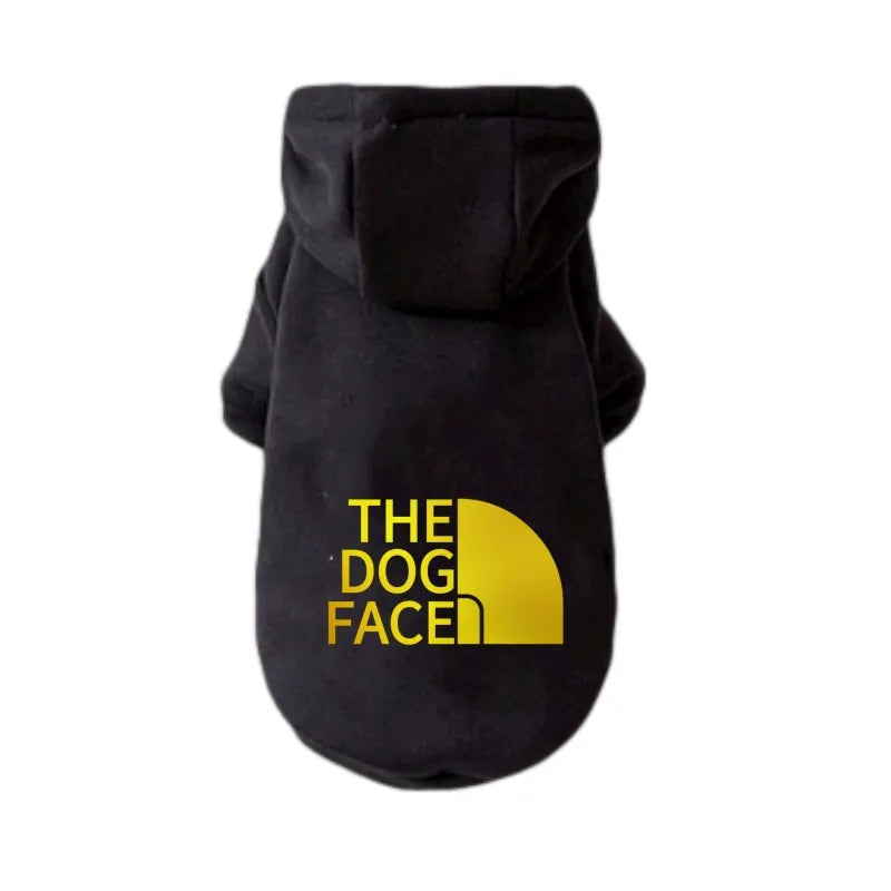 The Dog Face Hoodie – Warm Cotton Windproof Jacket for Small to Large Dogs