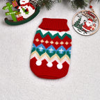 Knitted Dog Sweater – Warm Winter Coat for Small & Medium Dogs