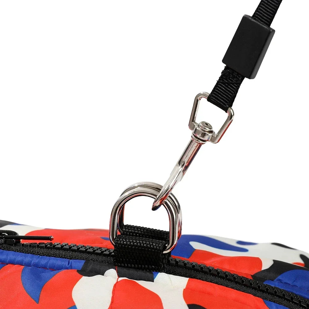 Waterproof Dog Coat – Warm Winter Jacket with D-Ring for Small & Medium Pets