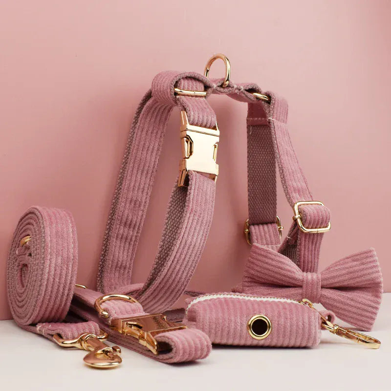 Corduroy Purple Pink Set