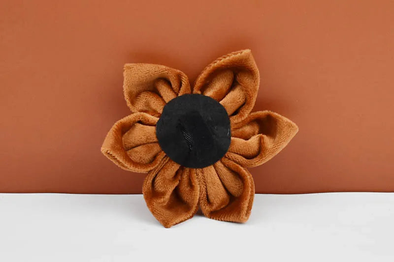 Ancient Pottery Velvet Personalized Dog Collar, Leash & Harness Set