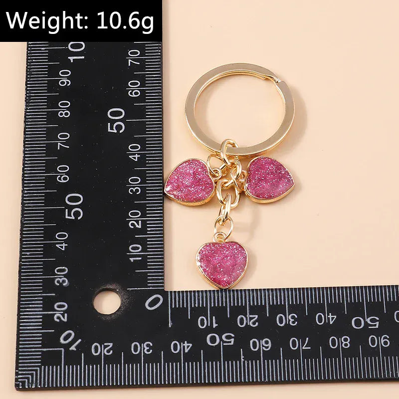 DDPaws  Rhinestone Hearts Dog Collar Charm