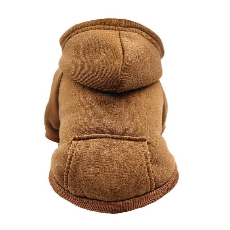 Cozy Winter Dog Hoodie – Warm Hooded Jacket for Small & Medium Dogs