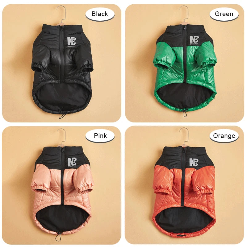 Winter Warm Dog Jacket | Thick, Windproof Coat