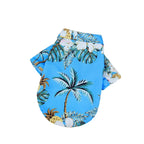 Hawaiian Beach Dog T-Shirt – Lightweight Summer Outfit for Small Dogs & Cats