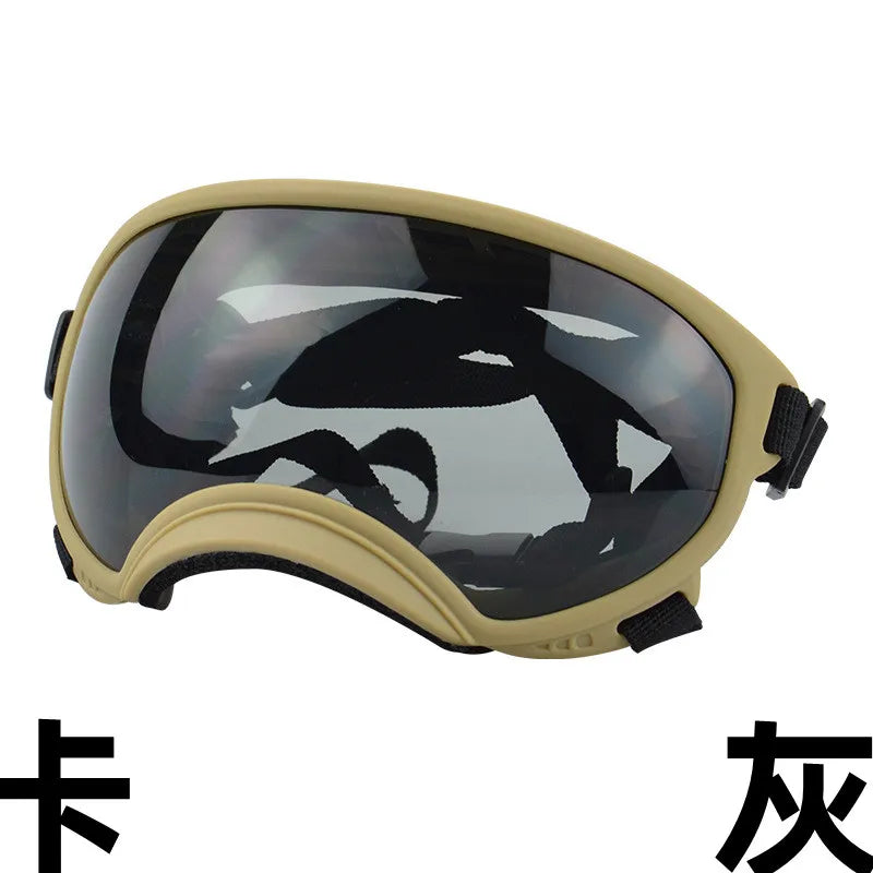 Dog Tactical Goggles – UV-Proof, Waterproof Sunglasses for Medium & Large Dogs