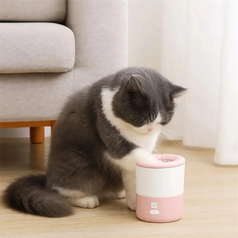 Automatic Pet Paw Cleaner – USB-C Rechargeable Portable Washer Cup for Dogs & Cats