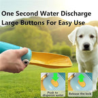 Portable Dog Water Bottle – Leakproof Travel Dispenser for Dogs, Cats