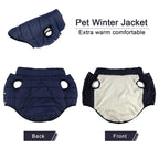 Winter Fleece Dog Jacket – Warm, Cold-Proof Coat for Small, Medium & Large Dogs
