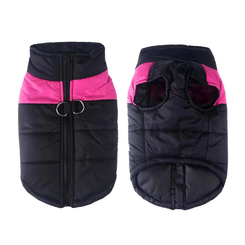 Waterproof Winter Dog Coat – Warm, Windproof Jacket for Small to Large Breeds