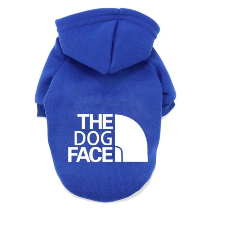 The Dog Face Hoodie – Warm Cotton Windproof Jacket for Small to Large Dogs