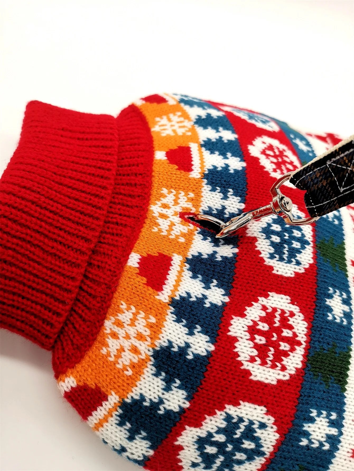 Thick Winter Dog Sweater – Warm Turtleneck Christmas Pullover for Small & Medium Dogs