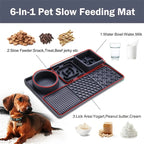Dog Licking Pad – Slow Feeder & Calming Suction Mat for Dogs and Cats