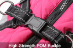 Waterproof Dog Jacket with Harness – Warm Winter Coat for Small to Large Dogs