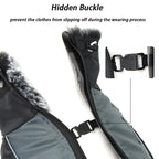 Waterproof Winter Dog Coat with Harness – Warm Jacket for Large Dogs