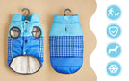Winter Dog Vest Coat – Windproof Double-Layer Fleece Jacket for Small & Medium Dogs