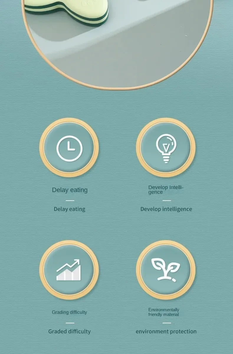 Interactive Dog Puzzle Feeder – Slow Feeding Treat Dispenser Toy for Dogs & Cats