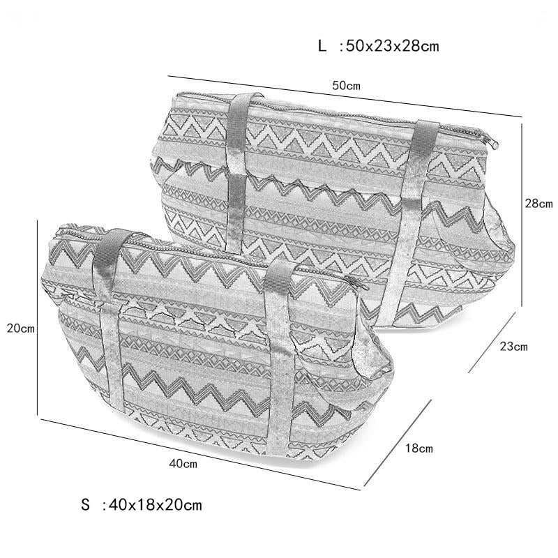 Classic Pet Carrier Sling – Soft, Portable Travel Bag for Small Dogs & Cats