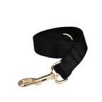 Black Satin Wedding Dog Collar Leash and Harness Set