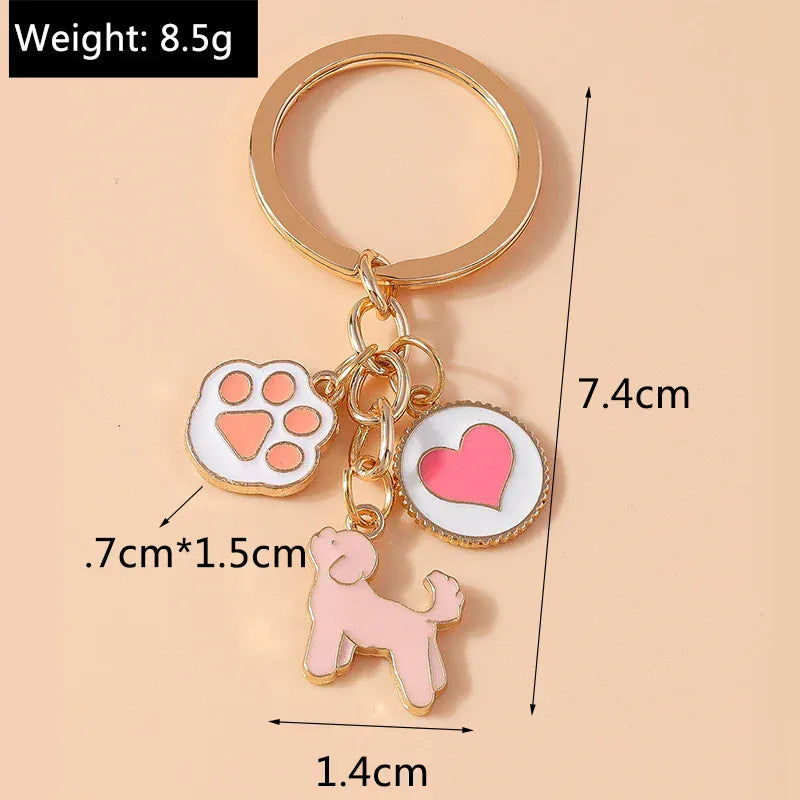 DDPaws  Cute Animal Dog Collar Charm