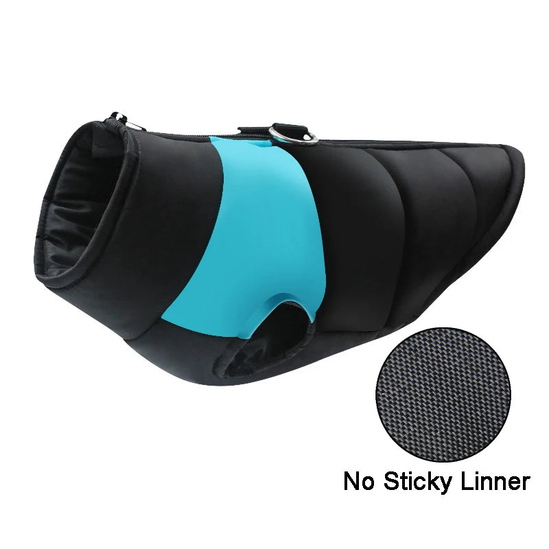 Waterproof Padded Dog Jacket – Warm Winter Vest for Small, Medium & Large Dogs