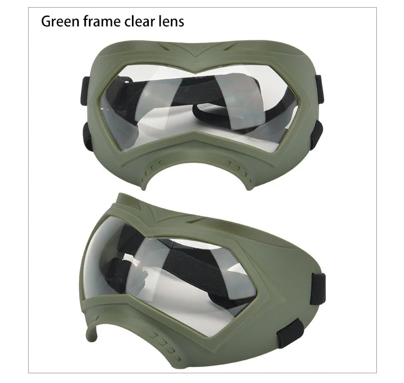 Large Dog Sunglasses – Adjustable Goggles for Medium & Large Dogs