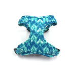 DDPaws Harness / XS Blue tie-dye Printed Set