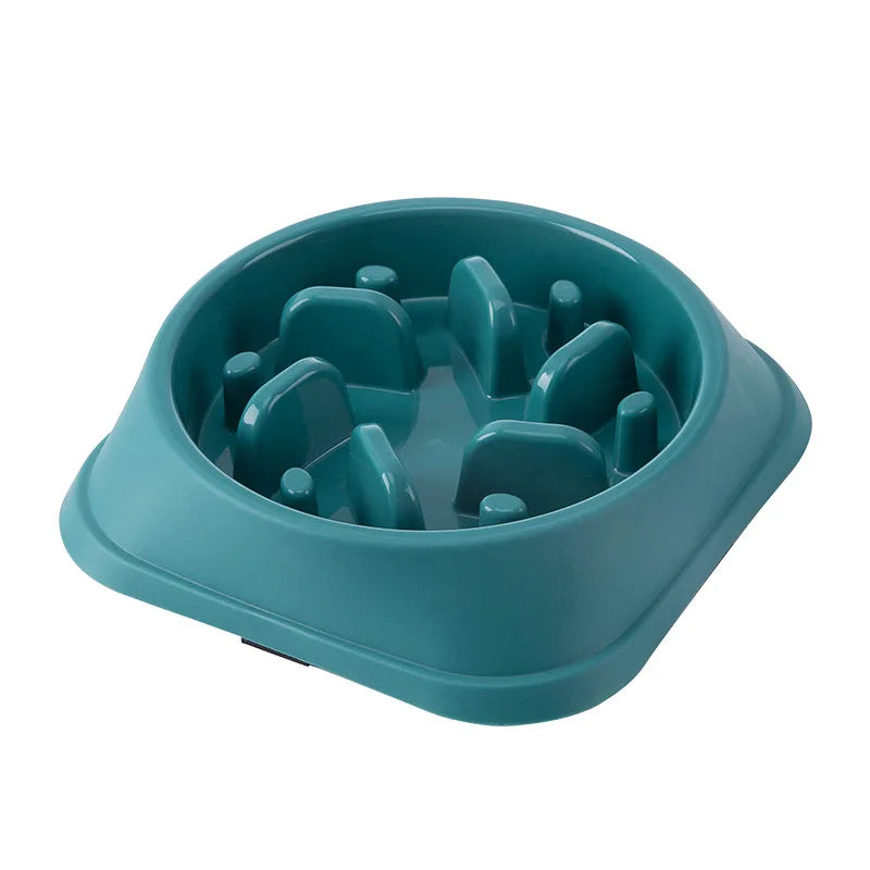 Slow Feeder Pet Bowl – Anti-Choking, Non-Slip Design for Dogs & Cats