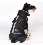 Winter Dog Jacket with Harness – Waterproof, Windproof Coat for Small & Medium Dogs