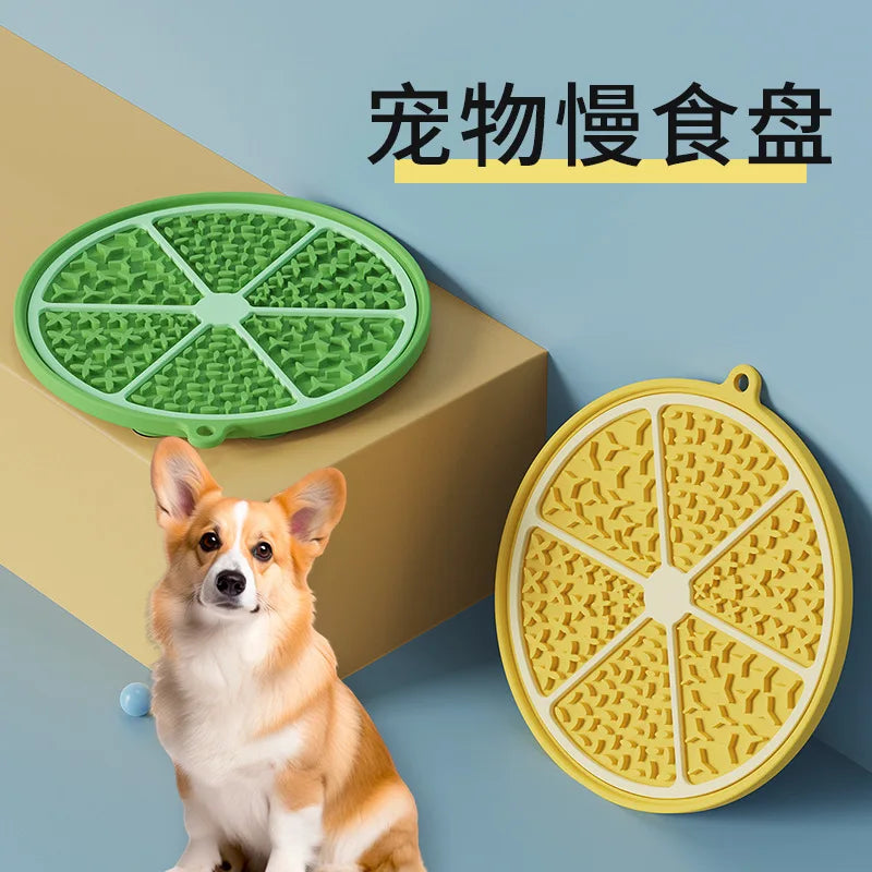 Dog Licking Pad – Slow Feeder & Calming Suction Mat for Dogs and Cats