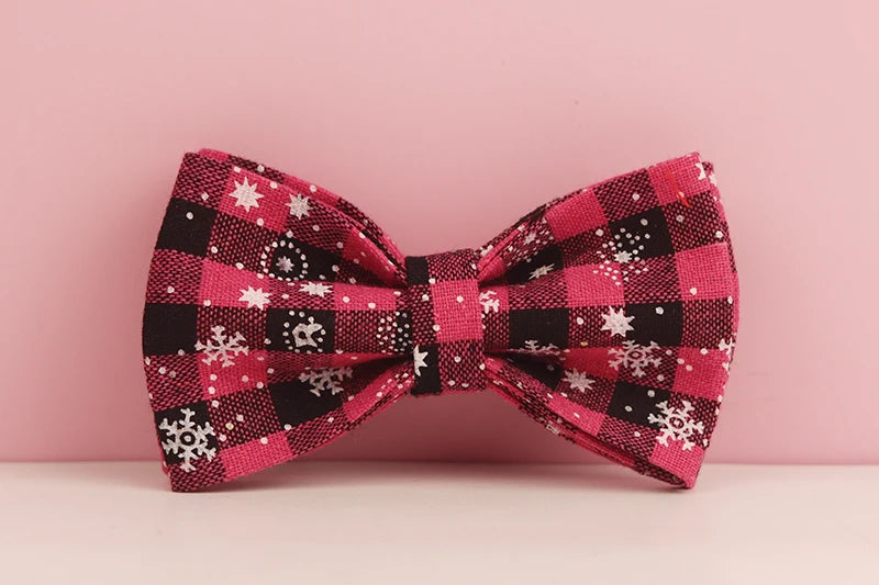 Christmas Personalized Dog Collar, Leash & Harness Set