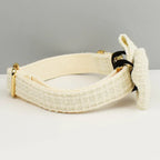 Engraved Cotton White Set