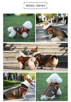 Waterproof Puppy Jacket with Built-in Harness – Warm Winter Vest for Small Dogs