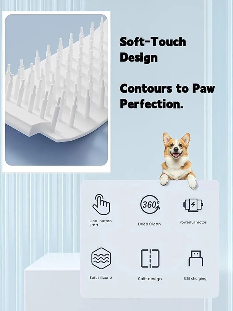 Automatic Pet Paw Cleaner – USB-C Rechargeable Portable Washer Cup for Dogs & Cats