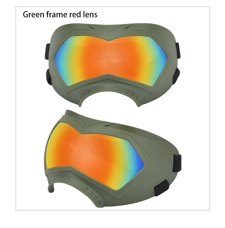Large Dog Sunglasses – Adjustable Goggles for Medium & Large Dogs