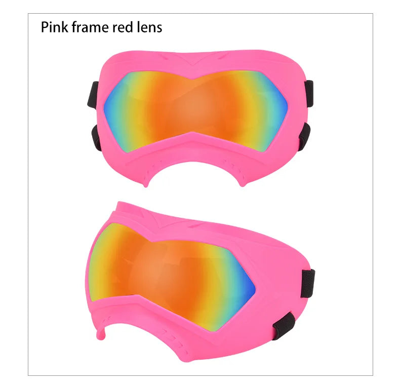 Large Dog Sunglasses – Adjustable Goggles for Medium & Large Dogs