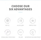 Large Dog Sunglasses – Adjustable Goggles for Medium & Large Dogs