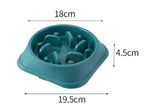 Slow Feeder Pet Bowl – Anti-Choking, Non-Slip Design for Dogs & Cats