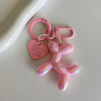 DDPaws  Light Pink Jelly Balloon Dog Charm