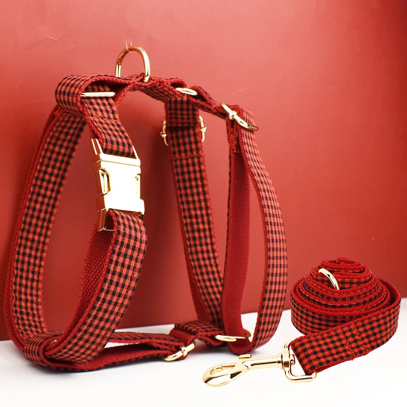 High Quality Heavy Duty Dog Harness Metal，Dog Harness Leash DIY