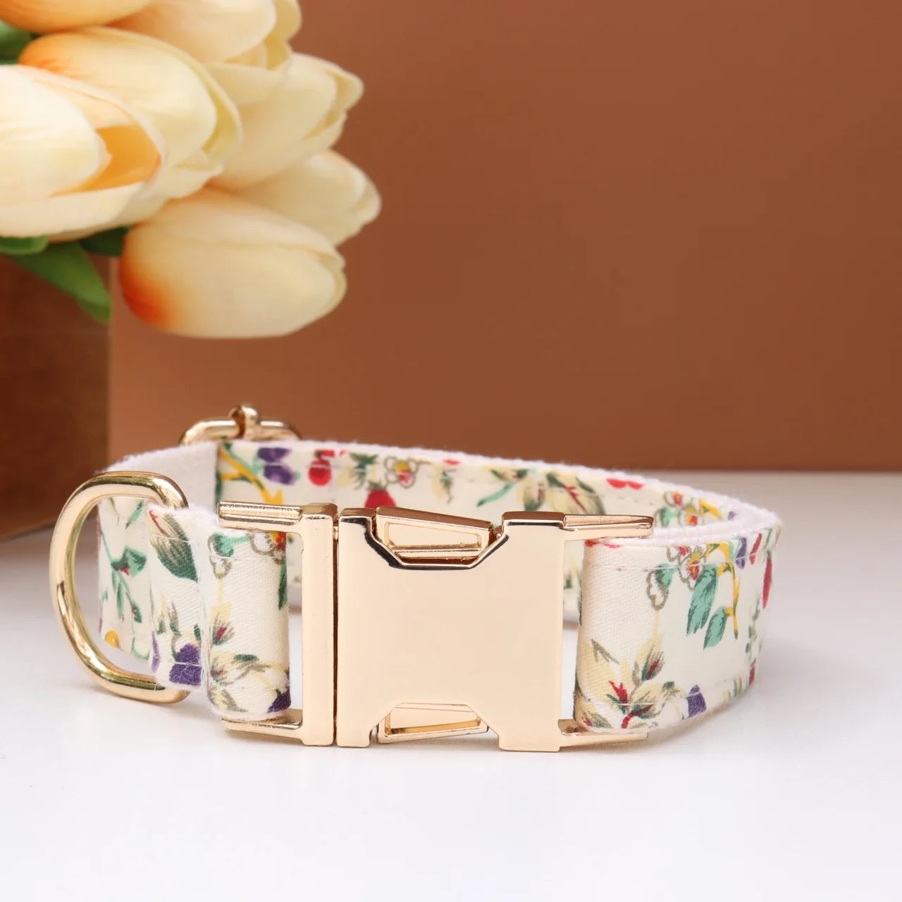 Personalized Dog Collar Bowtie Leash Set